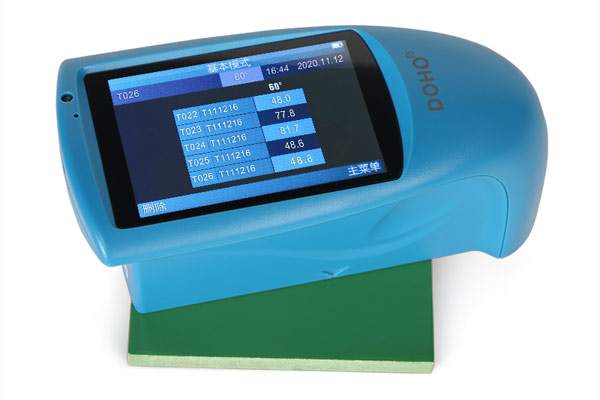 镜像光泽度测量