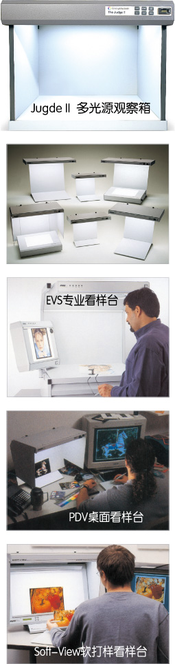 标准光源对色灯箱应用