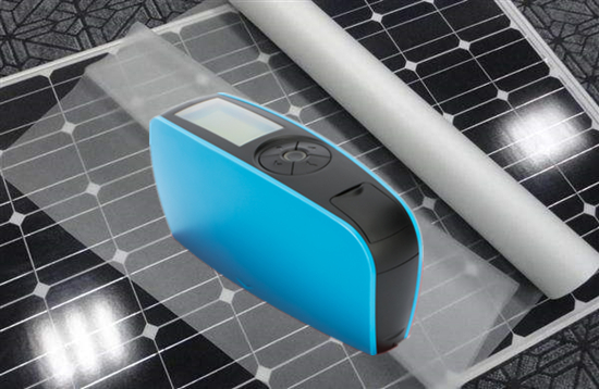 光泽度仪检测光伏电池片聚酯膜