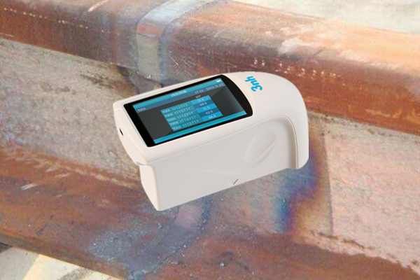 钢轨焊头光泽度测量