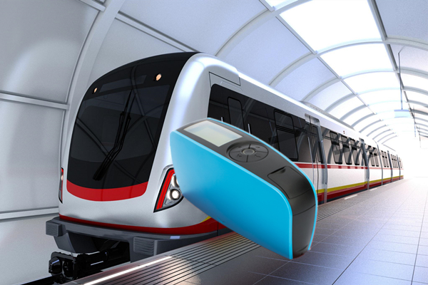 轻轨外观光泽度检测