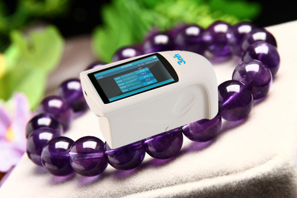 水晶手链光泽度测试